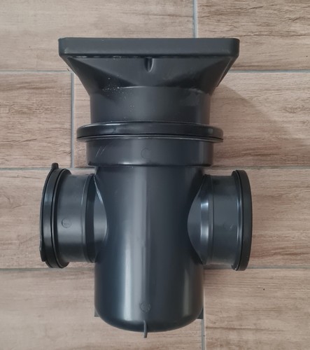 Black inlet bottle - , gully