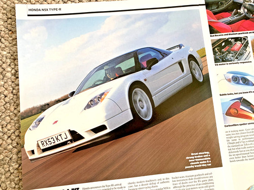 Honda nsx type - r,