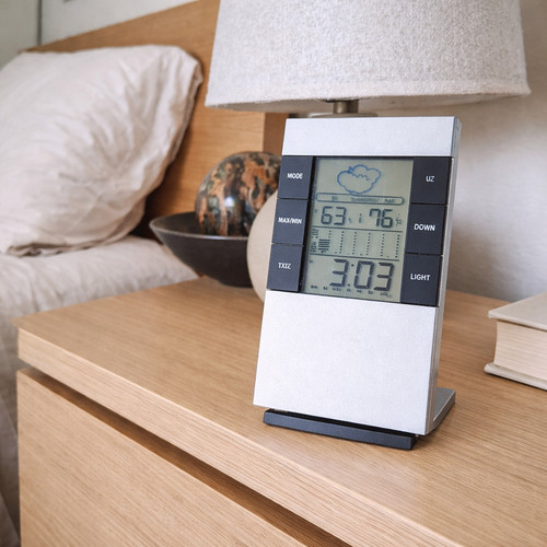 Delux weather station and - delux,
