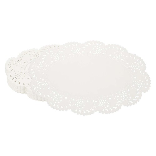 Paper doilies inch white - 12.6,