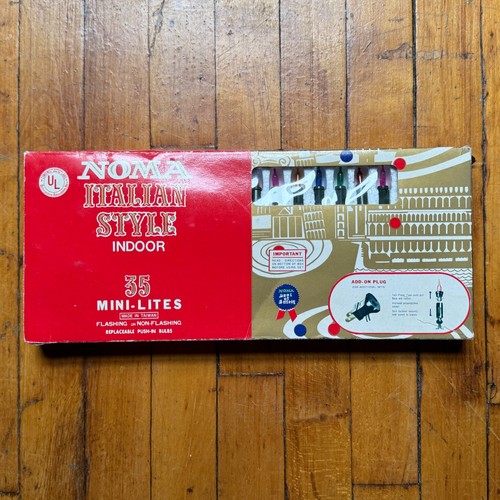 Vintage nos noma italian style - italian,