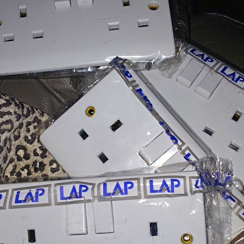 Lap white 13a - gang, double