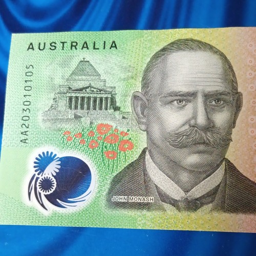 2020 australia 100 polymer - australia, $100