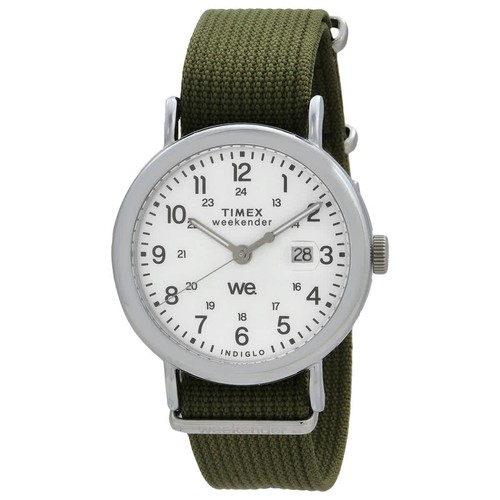 Timex weekender quartz white - timex,