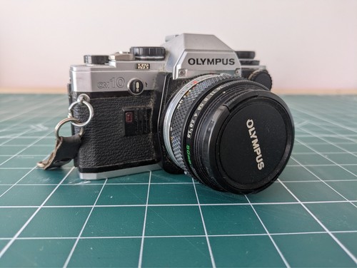 Olympus om10 35mm slr film - olympus,