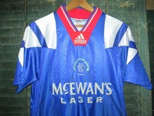 RANGERS FC Vtg 90s 1992-1994