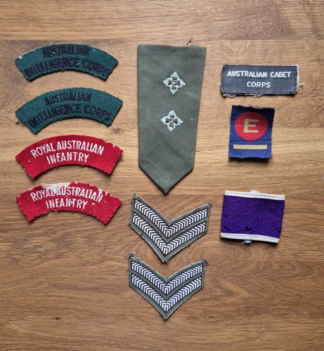 Vintage army shoulder - army,