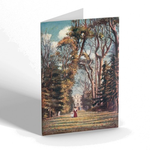 Notelet vintage warwickshire - -,