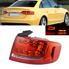 Driver Side LED Rear Outer Tail Brake Light Right For Audi A4 B8 Saloon 2009-12