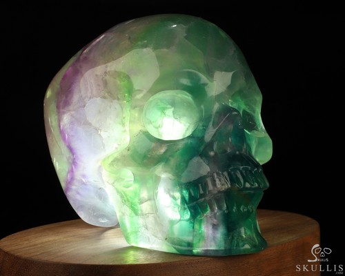 Fluorite hand carved - fluorite,