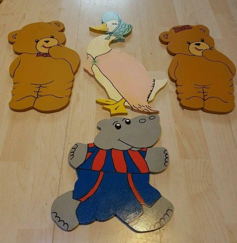Shabby chic duck teddy bear - 4,