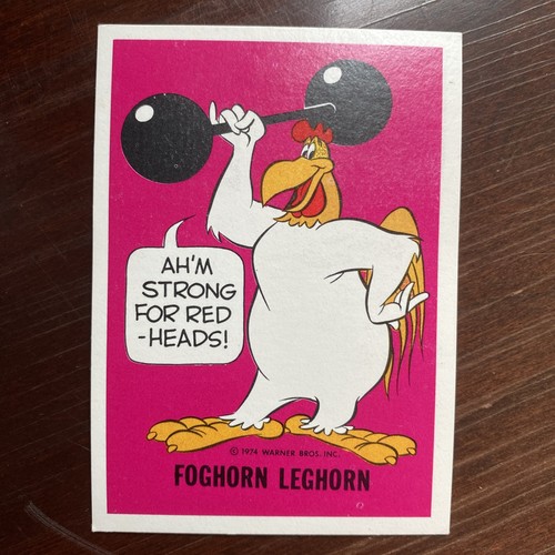 1974 warner bros - 1974, foghorn