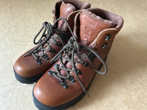 Scarpa brown leather hiking - leather,