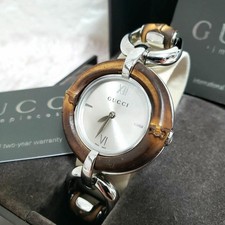 Gucci 132.4 Bamboo Quartz
