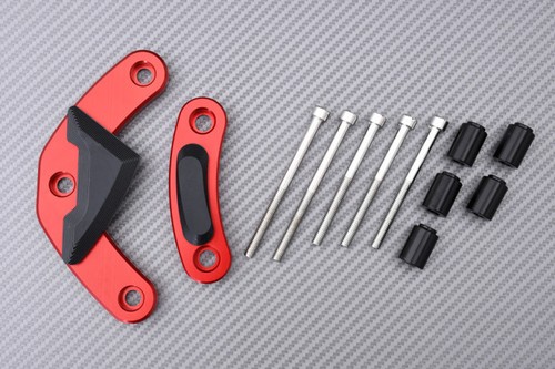 Red engine cover crash - pad, for