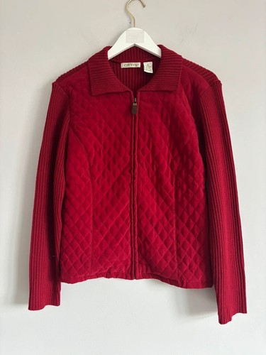 Orvis red quilted jacket - orvis, –