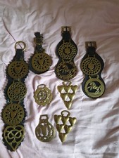 Collection of vintage brass