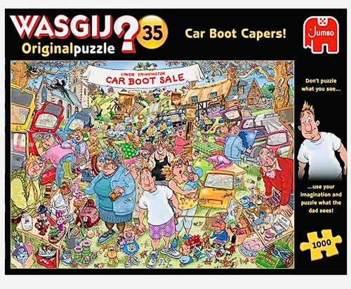 Wasgij original car - wasgij, boot