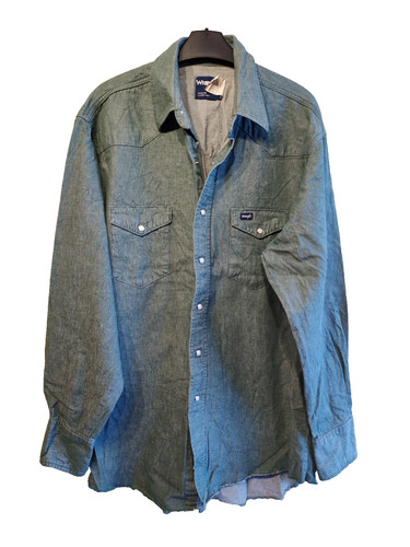 Wrangler men pearl snap shirt - men,