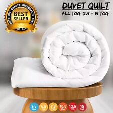 Luxury Duvet Quilt Tog 4.5, 10.5, 13.5, 15 Hotel Quality Warm Duvets Double King