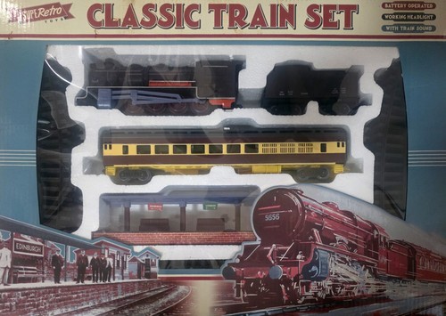 Classic train set - train, retro