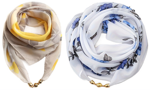 Chiffon scarf for styling - scarf,