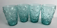 Set Of 4  Light Green Blue