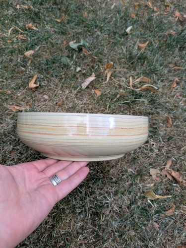 Denby caramel stripes 24 cm - -,