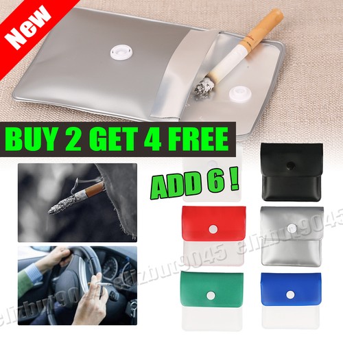 Pocket ashtray portable - ashtray,