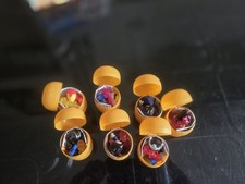 Kinder Egg Marvel Toys Bundle X 7. All In Capsule And Leaflet