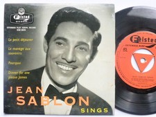 Jean Sablon Jean Sablon Sings