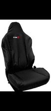 Seat cover black fits - black,