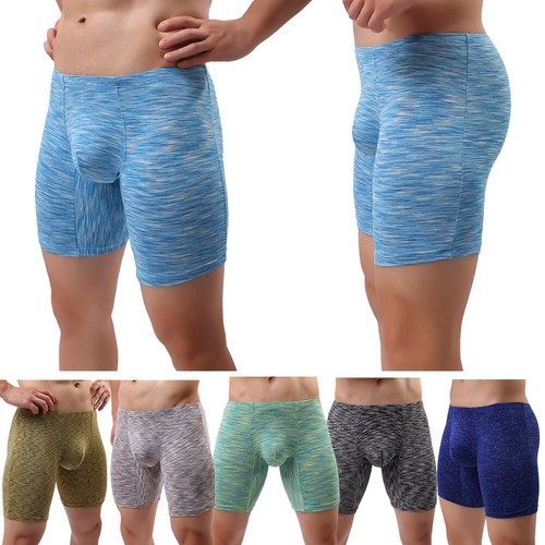 Men long leg boxer briefs - men's,