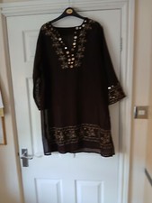 bikini and cover up set.