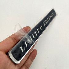 3D Limited Edition Logo Car