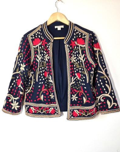 Monsoon jacket size navy - jacket,