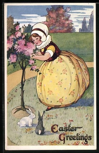 Artist postcard raphael tuck - artist's,