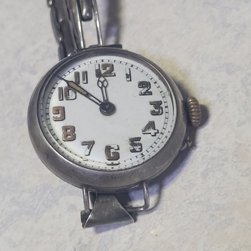 Rare antique 1918 ww1 sterling - ww1,