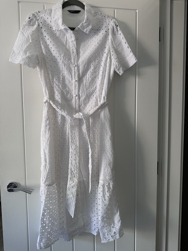 White embroidery anglaise - embroidery,