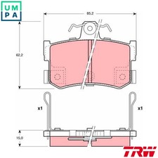BRAKE PAD SET DISC BRAKE