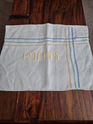 Embroidered pyjamas cases 11 - embroidered,
