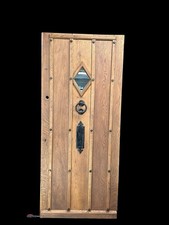 Solid Oak Front Door Old 18th