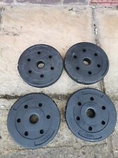 Weight Plates Set Pair 1.25 Kg  2" Hole Disc Dumbbell Olympic  Weights