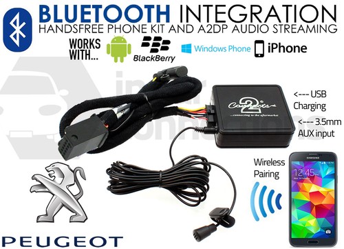Peugeot 807 2005 - on, bluetooth