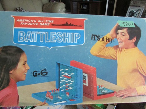 Vintage battleship board game - vintage,