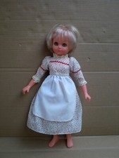 Sebino Bettina Italian Winter 15" Doll Italy 1980 Vintage for Repair