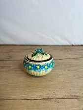 Vintage Blue and Yellow