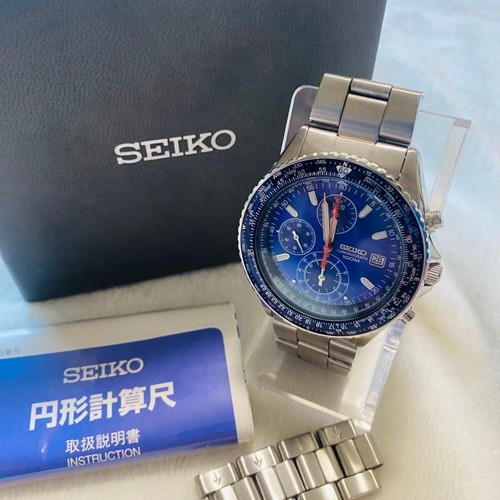 Seiko pilot chronograph - pilot,