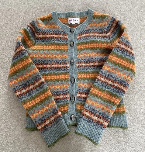 Brora fairisle cardigan 6 - cardigan, sz