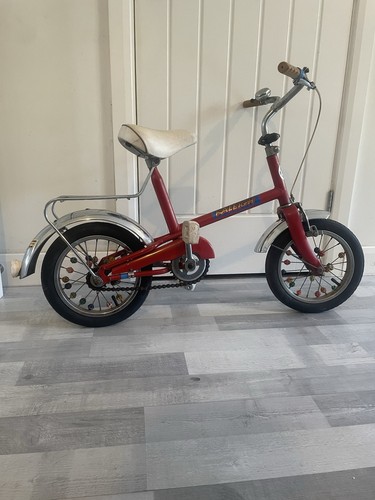 Raleigh red steel frame - raleigh,
